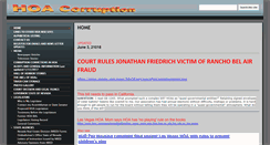 Desktop Screenshot of hoacorruption.com